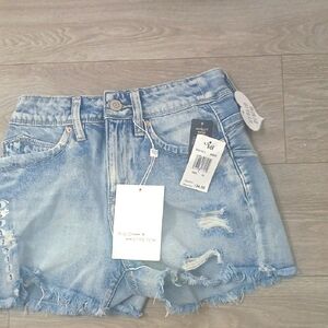 YMI Women's Blue Denim Shorts